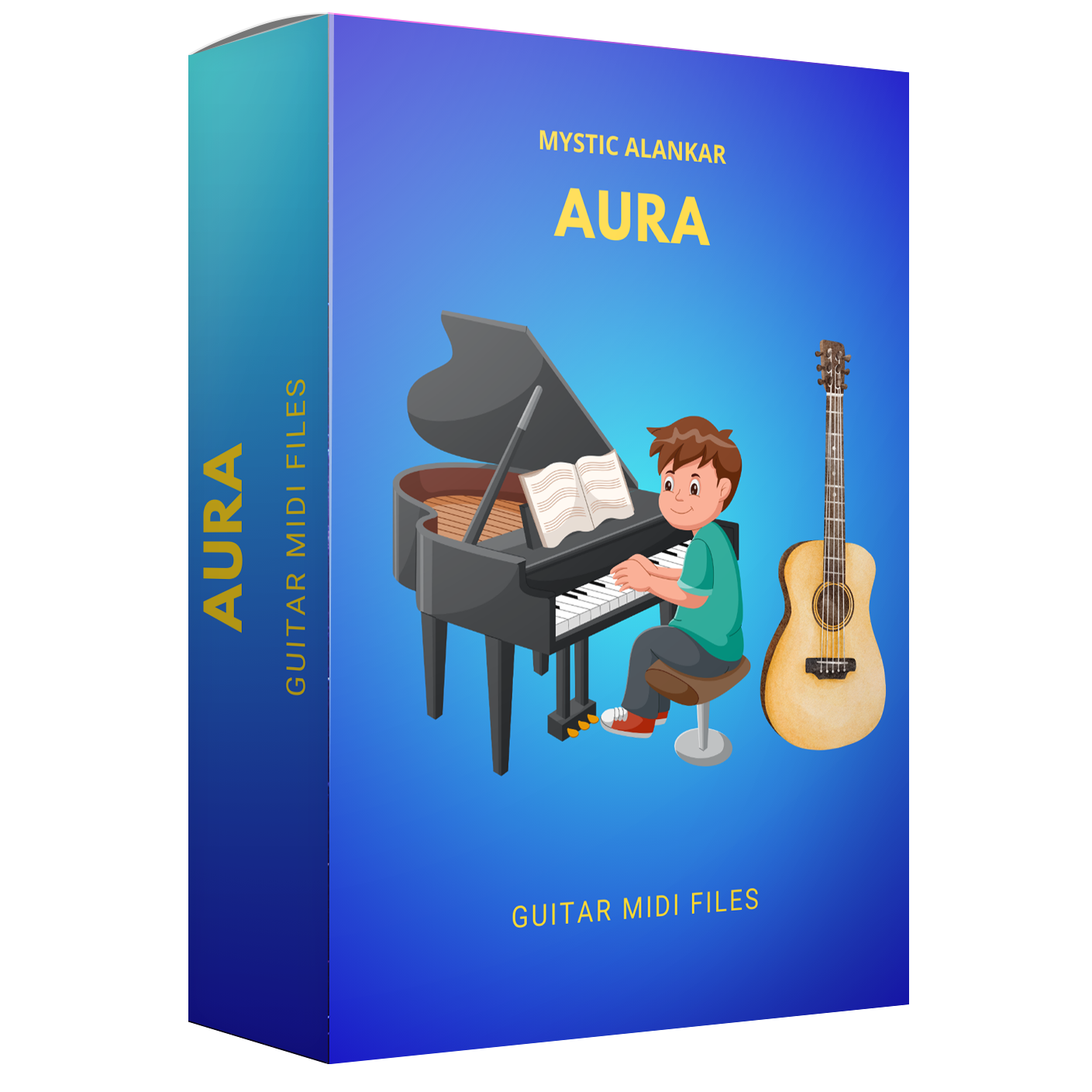 Aura - Guitar Midi Files
