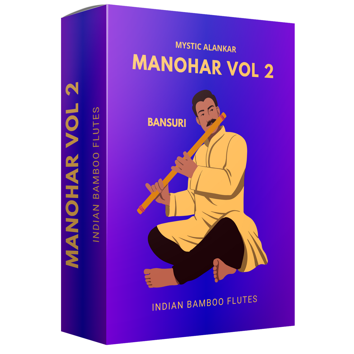 Manohar Vol 2 - Indian Bamboo Flutes